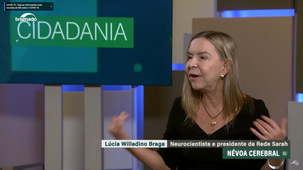 Dra. Lúcia Willadino Braga (Captura de tela – crédito: TV Senado)