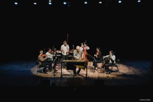 Ney Rosauro & Quinteto Capital no palco