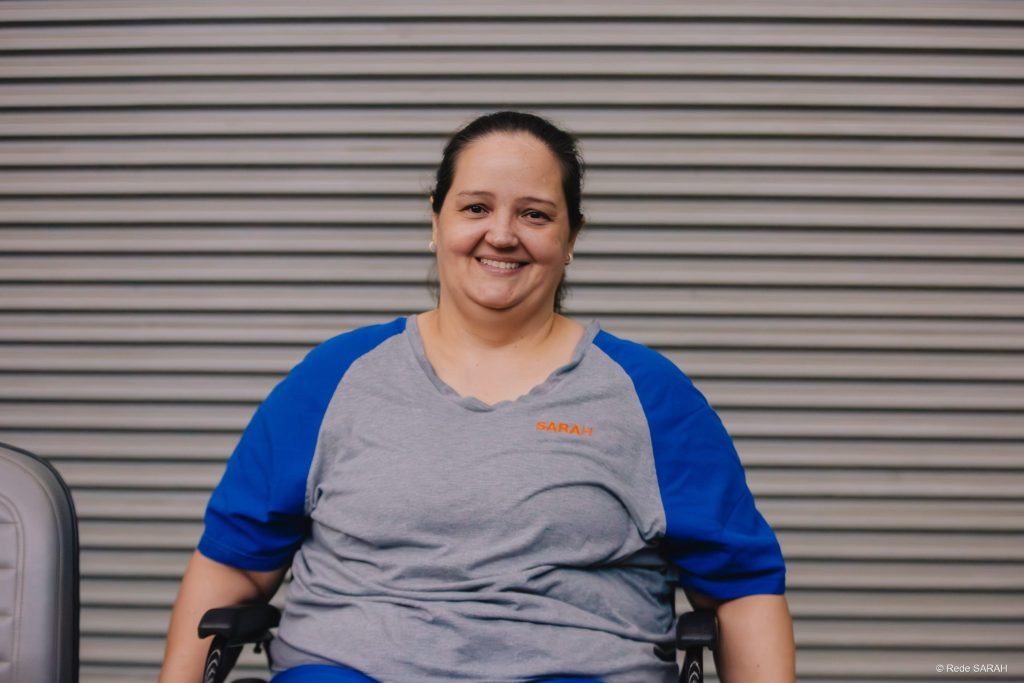 Paciente Olívia Sampaio Lucimara Pereira da Silva fala sobre sua experiência no show de Theo Bial